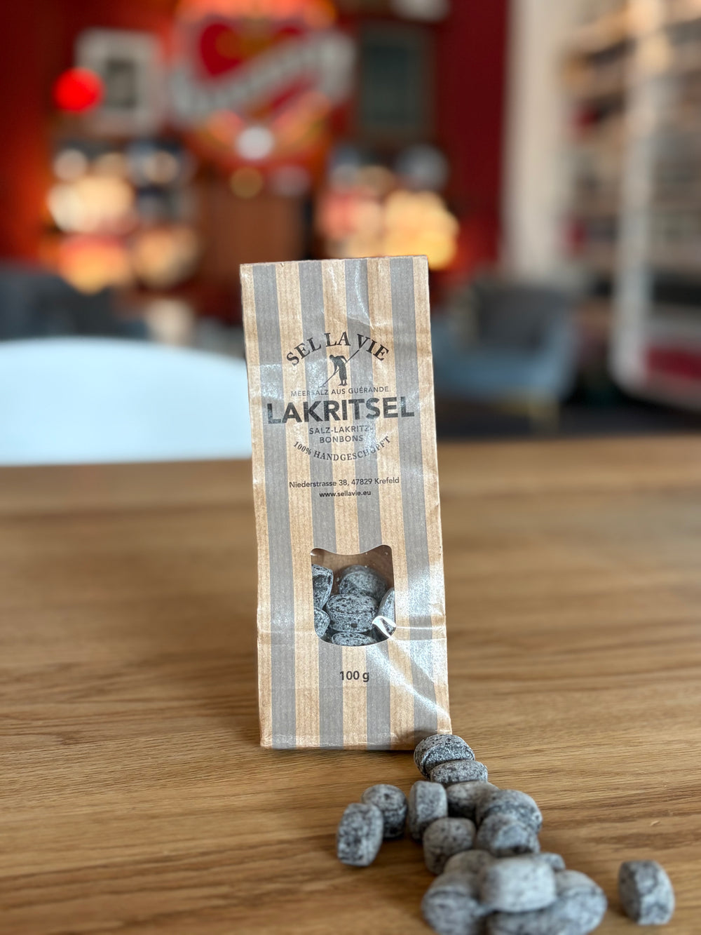 Salzbonbons mit Fleur de Sel