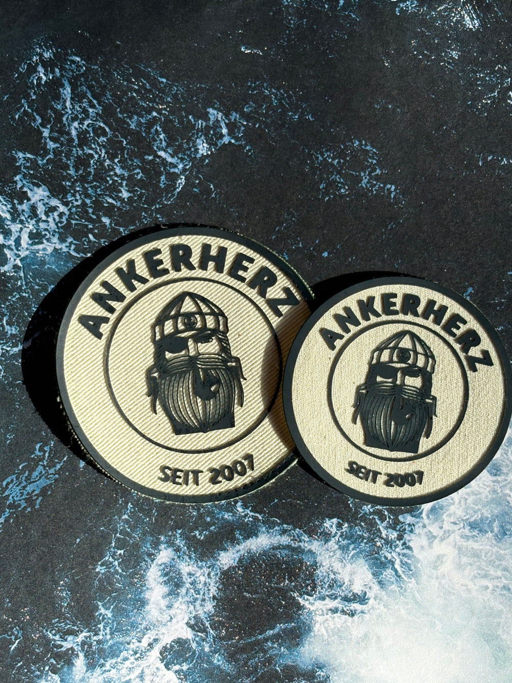 Ankerherz Klebepatch —  Seemann