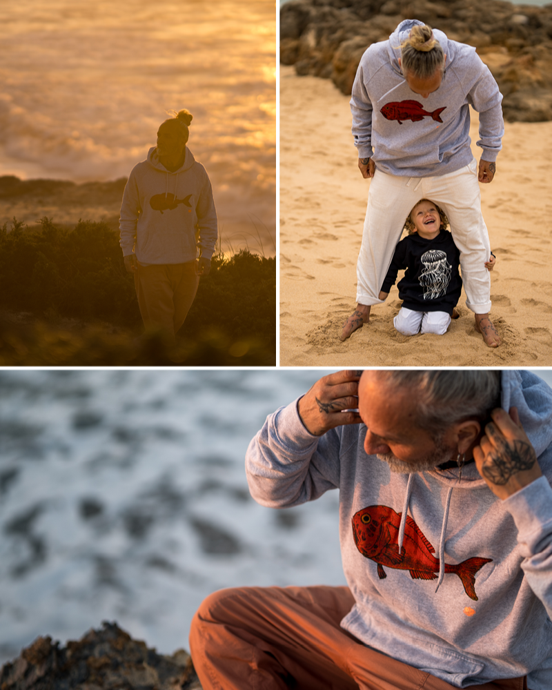 Kapuzenpullover Red Roughy