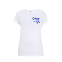 Frauen T-Shirt Dahinten wird's hell