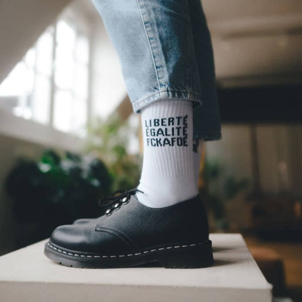 FCK AFDE Statement Socken - white