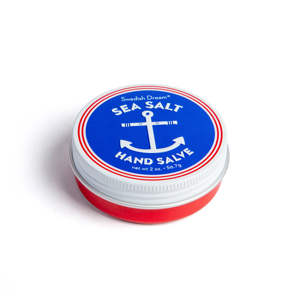 Handbalsam mit Meersalz in hübscher Dose