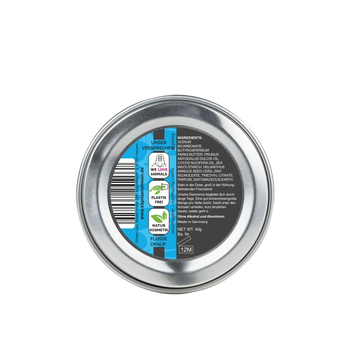 Natürliche Deocreme OCEAN FRESH