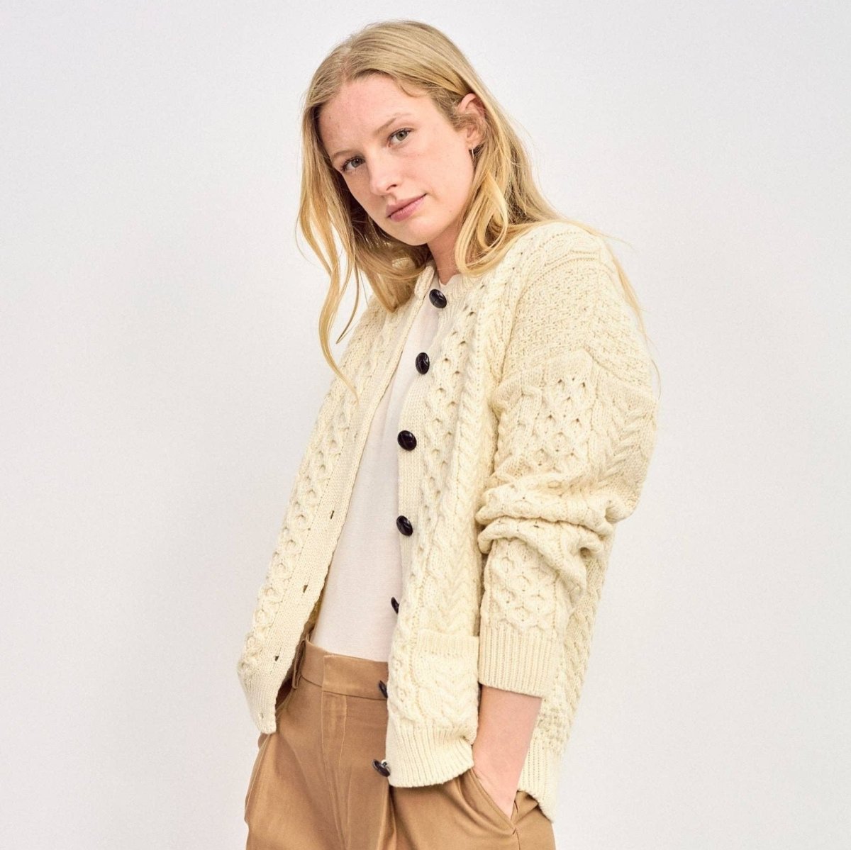 Aran Strickjacke - Ankerherz Verlag