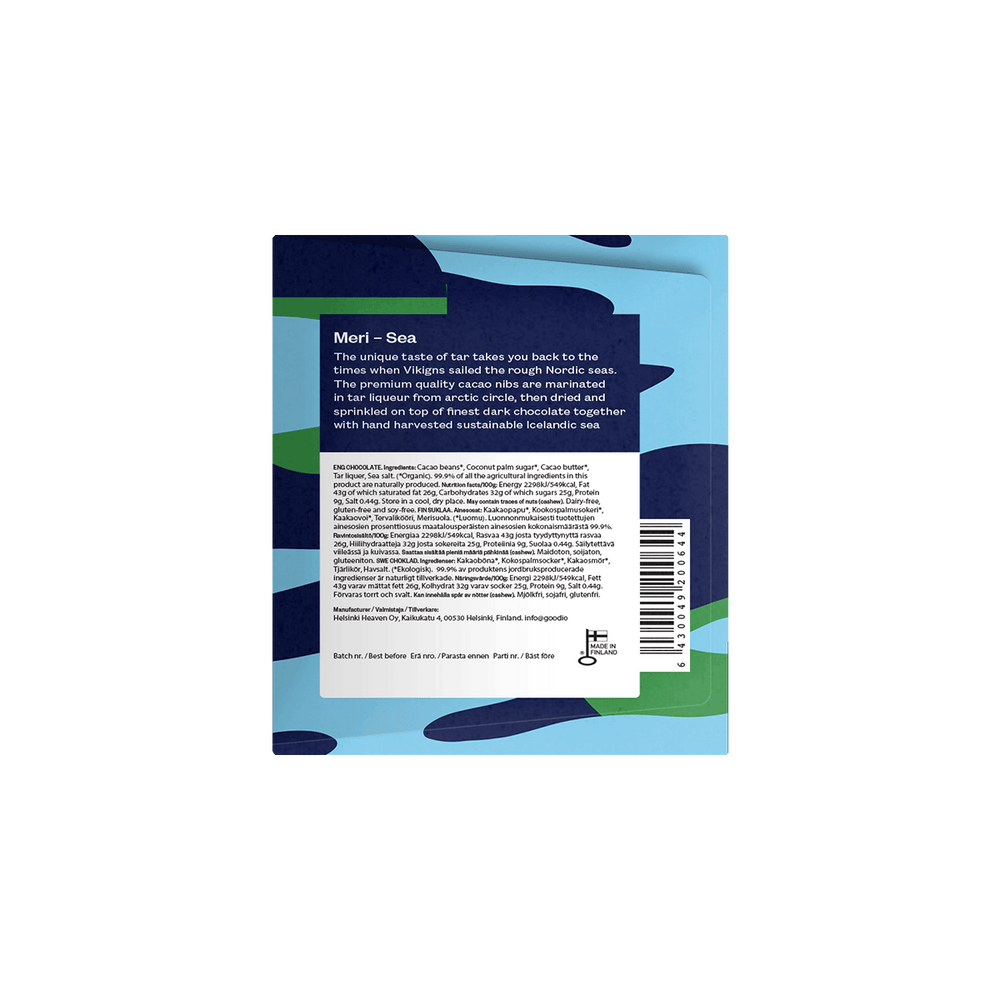 Goodio Meeresschokolade