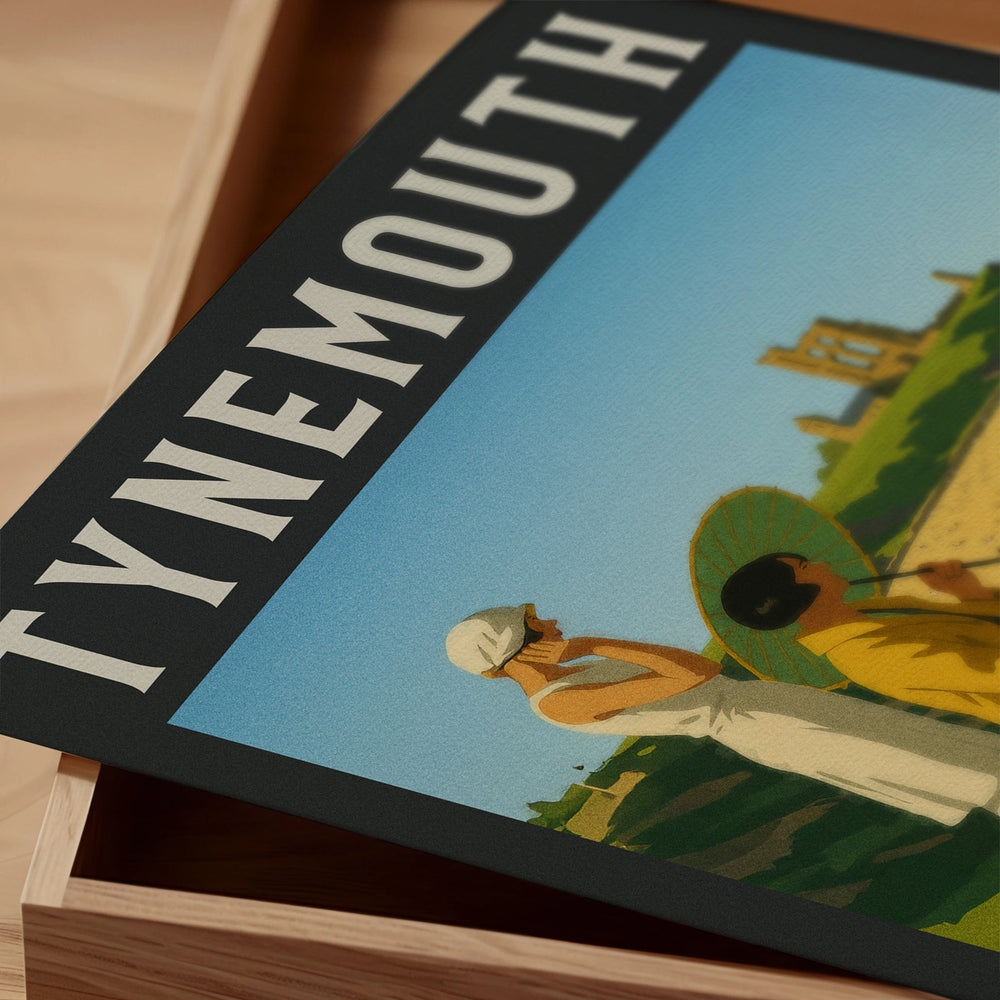 Vintage Tynemouth Poster