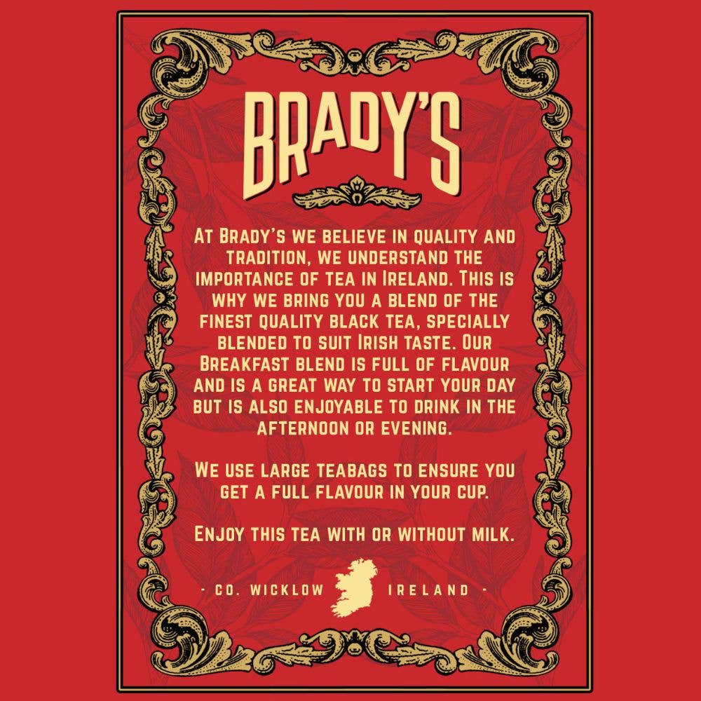Bradys irischer Frühstückstee
