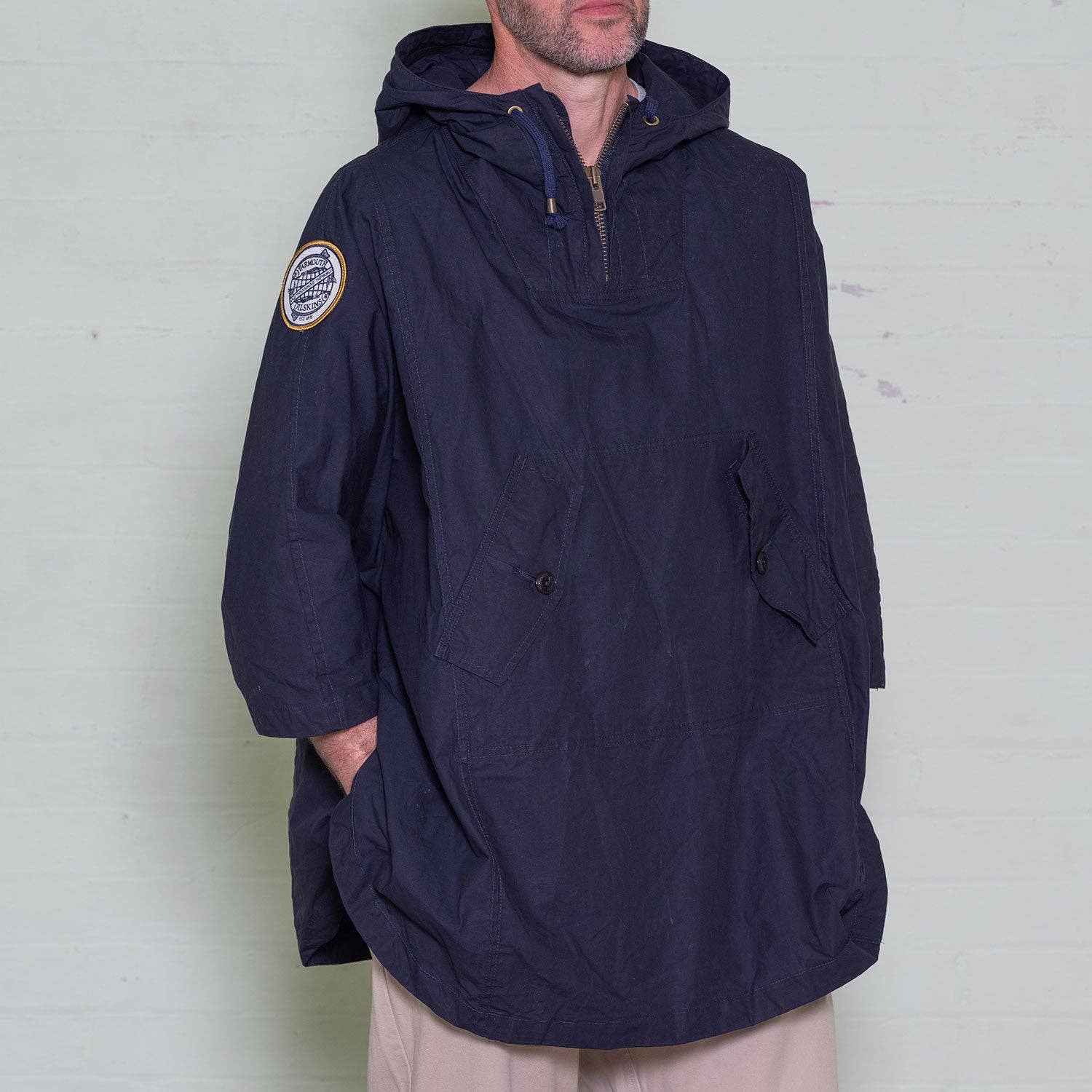The Norfolk Sea Cape – Navy, Einheitsgröße