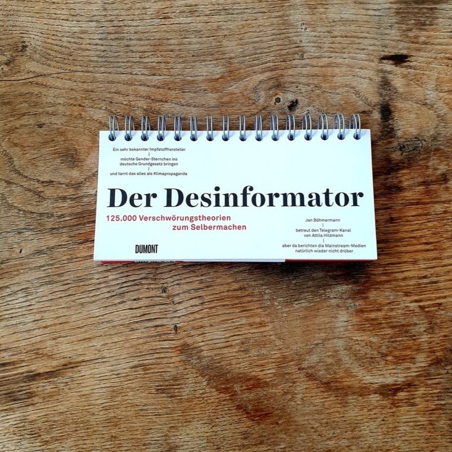 Der Desinformator - 125.000 Verschwörungstheorien zum Selbermachen - Ankerherz Verlag
