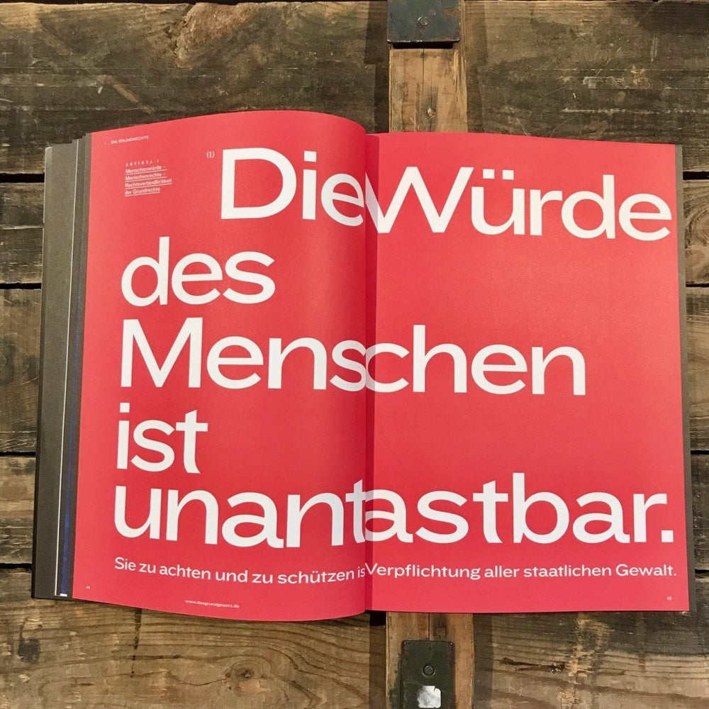 Deutschlands Grundgesetz als Magazin - Ankerherz Verlag