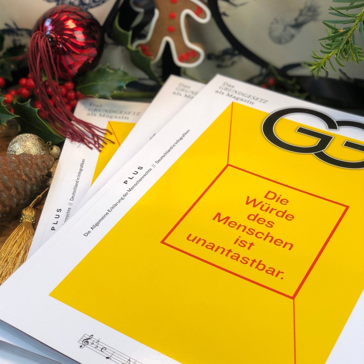Deutschlands Grundgesetz als Magazin - Ankerherz Verlag