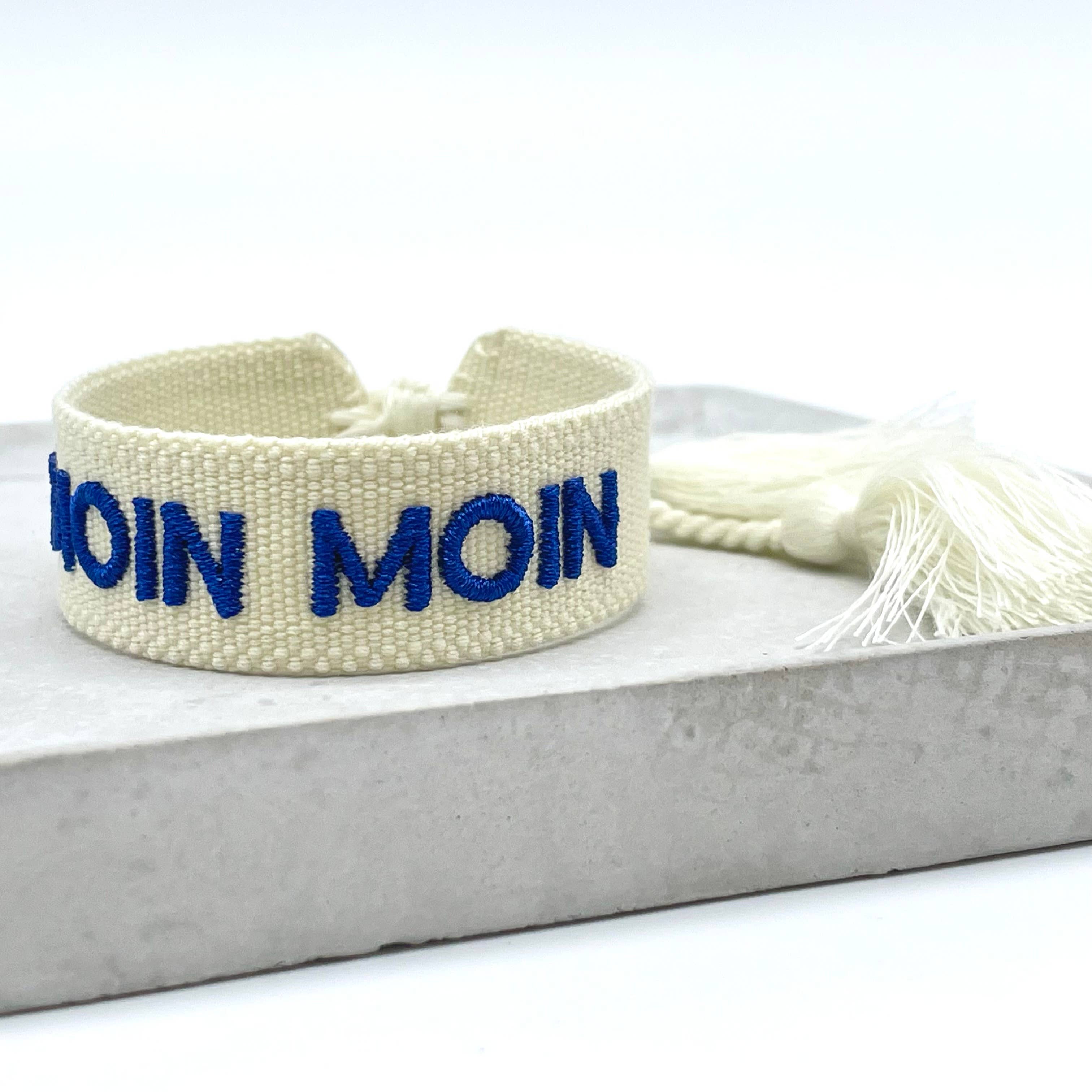 MOIN MOIN Armband gewebt, bestickt