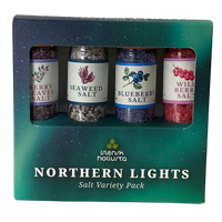 Northern Lights Salz aus Island 4x40g