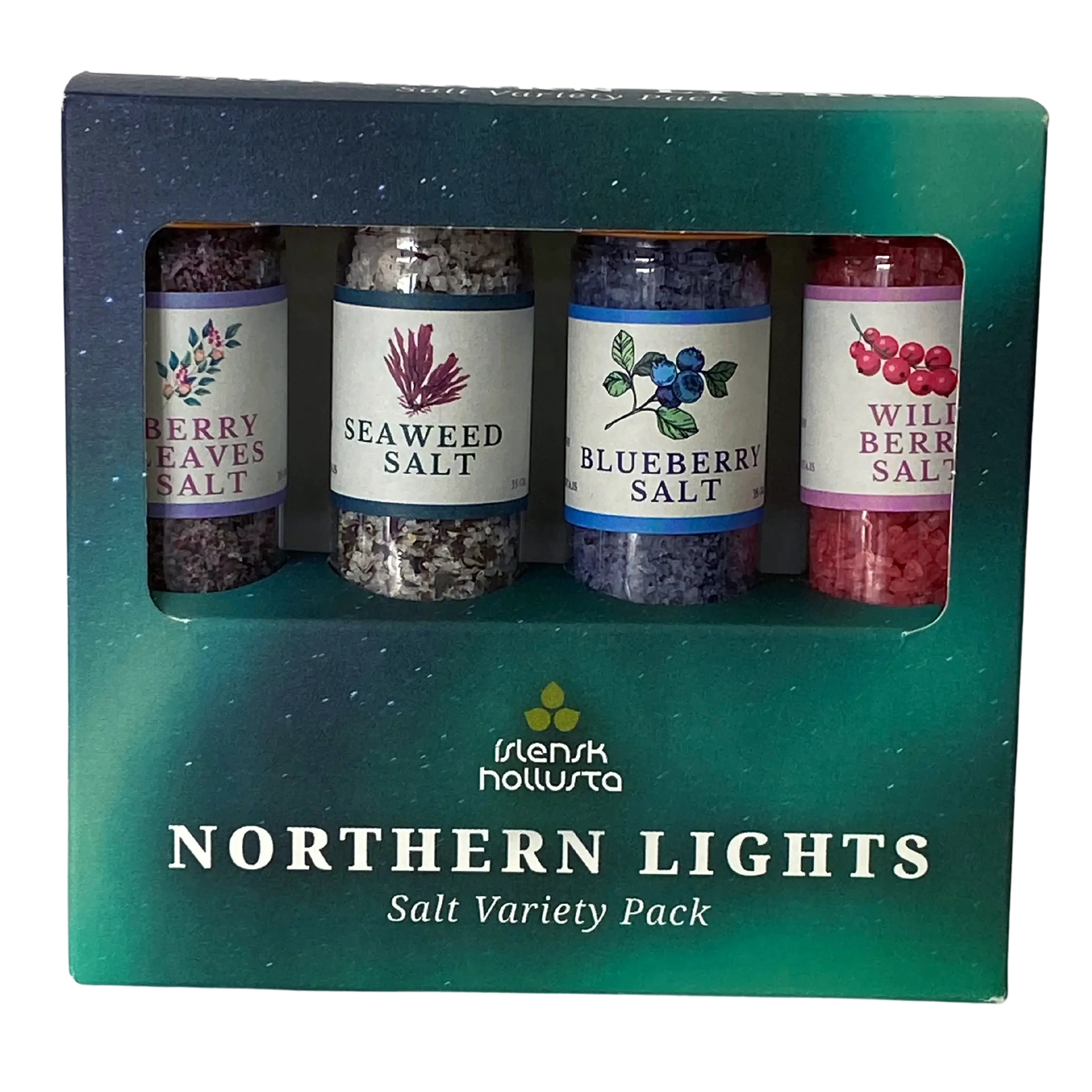 Northern Lights Salz aus Island 4x40g