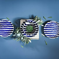Vase "Stripes" handgemalt