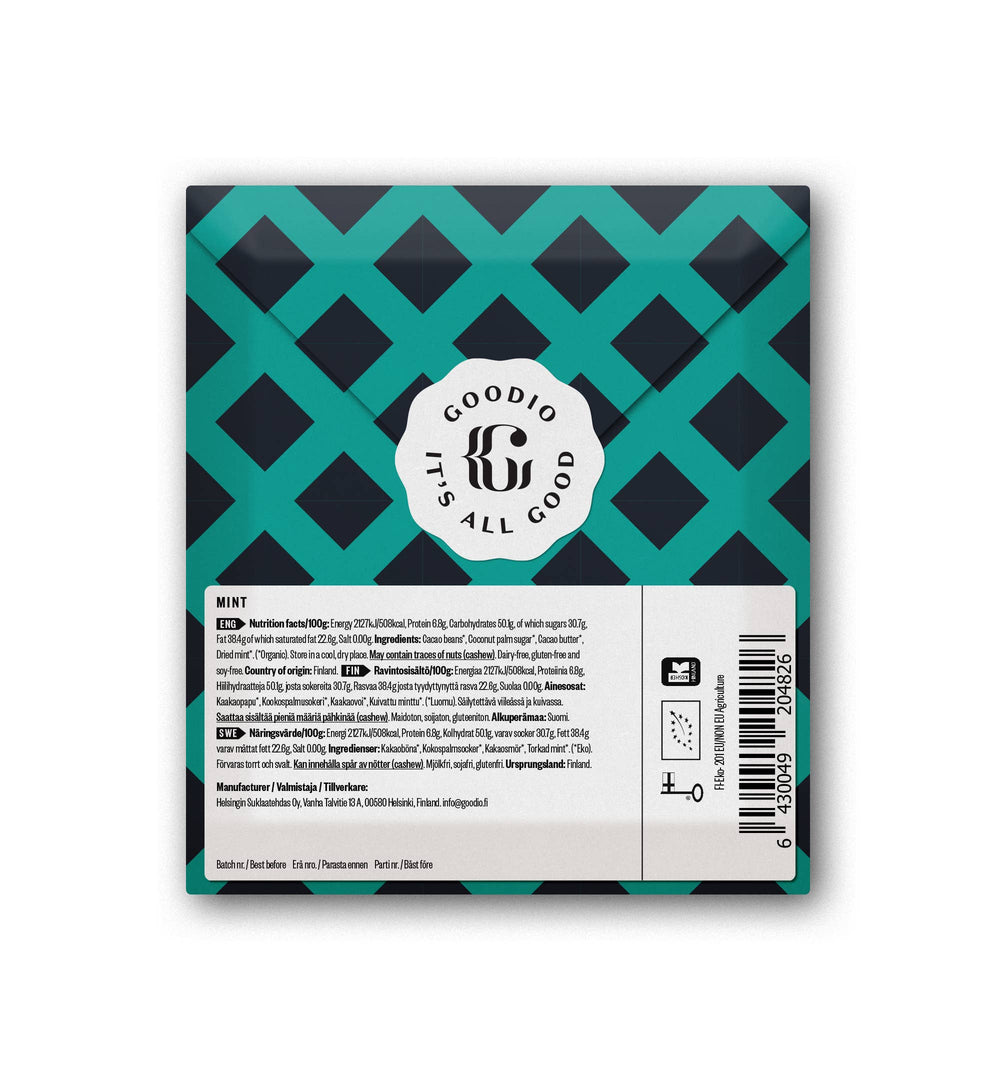 Goodio Minzschokolade