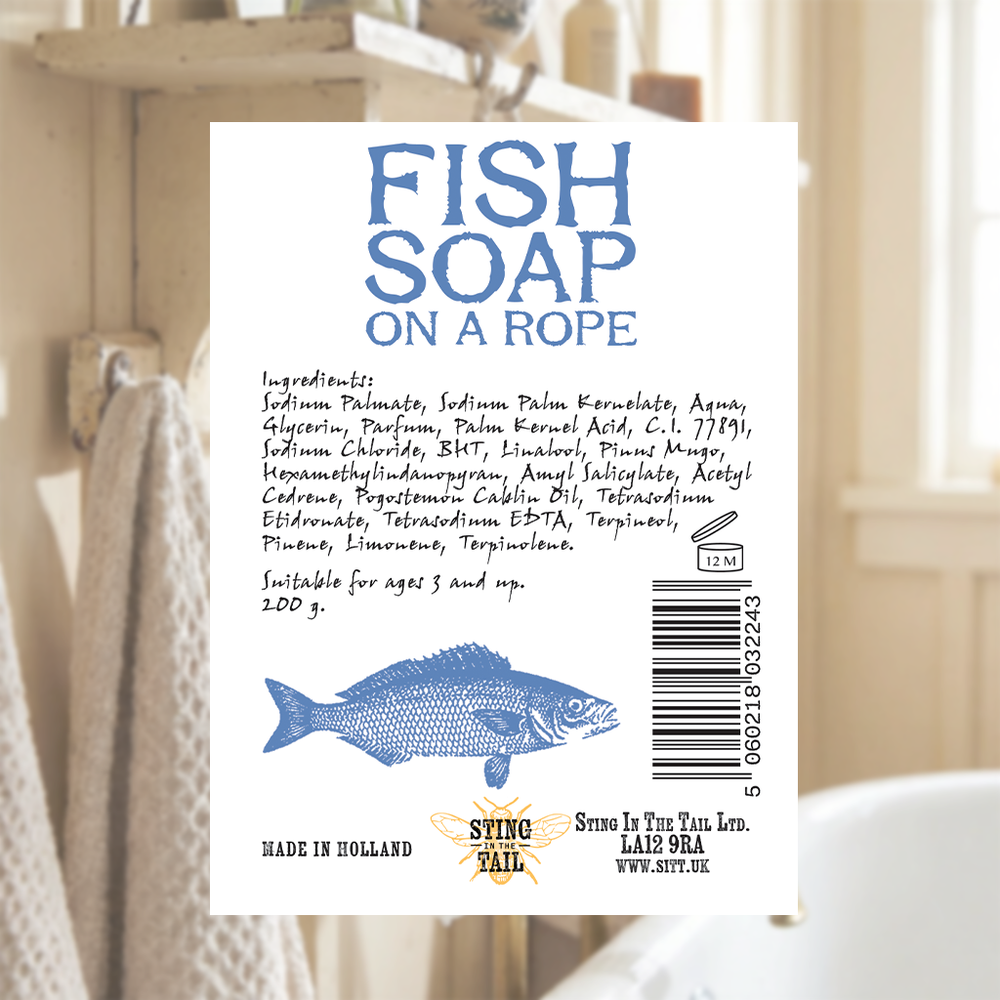 Fischseife an der Kordel