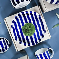 Vase "Stripes" handgemalt
