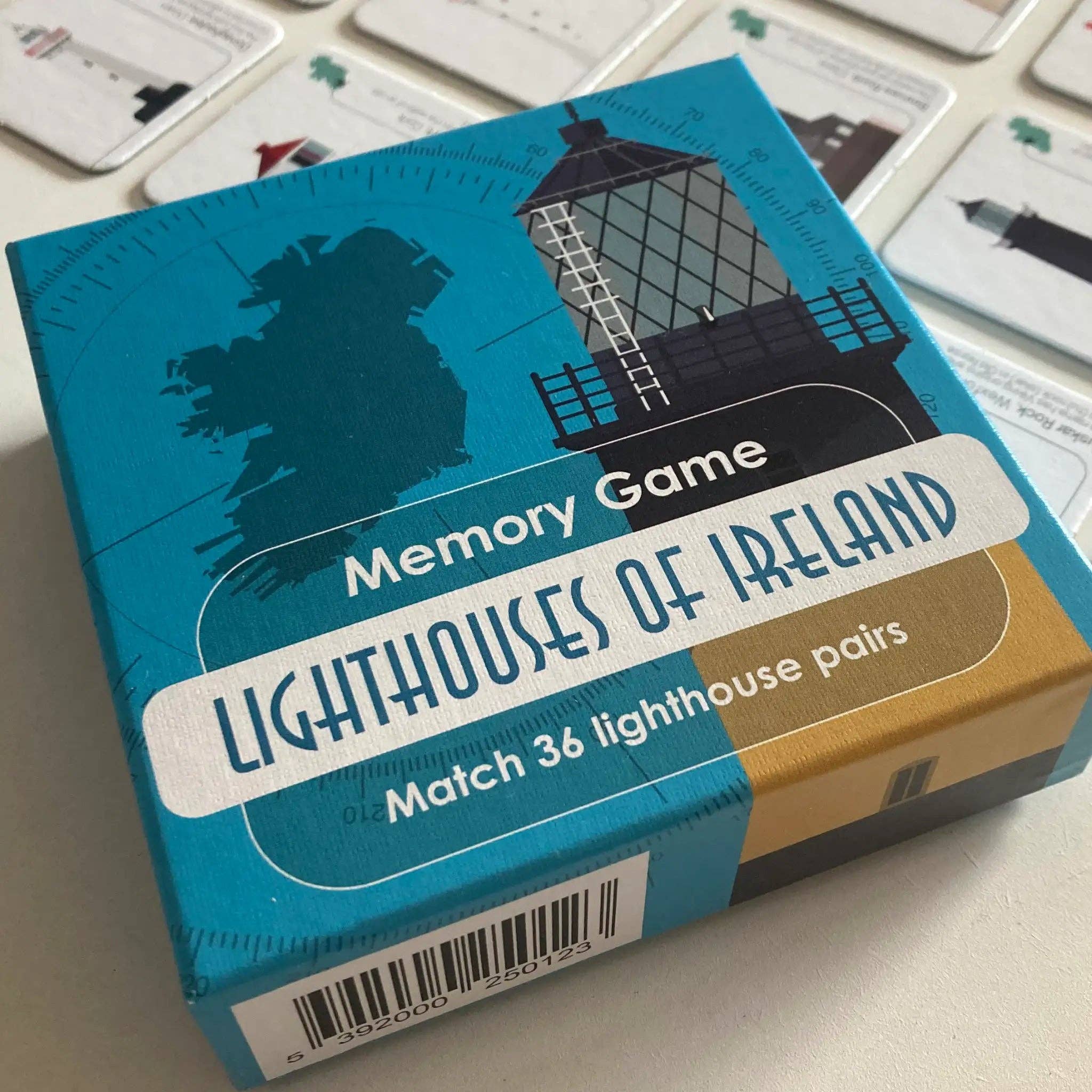 Memory-Spiel Irlands Leuchttürme