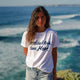 Frauen T-Shirt Gedanklich am Meer - Ankerherz Verlag