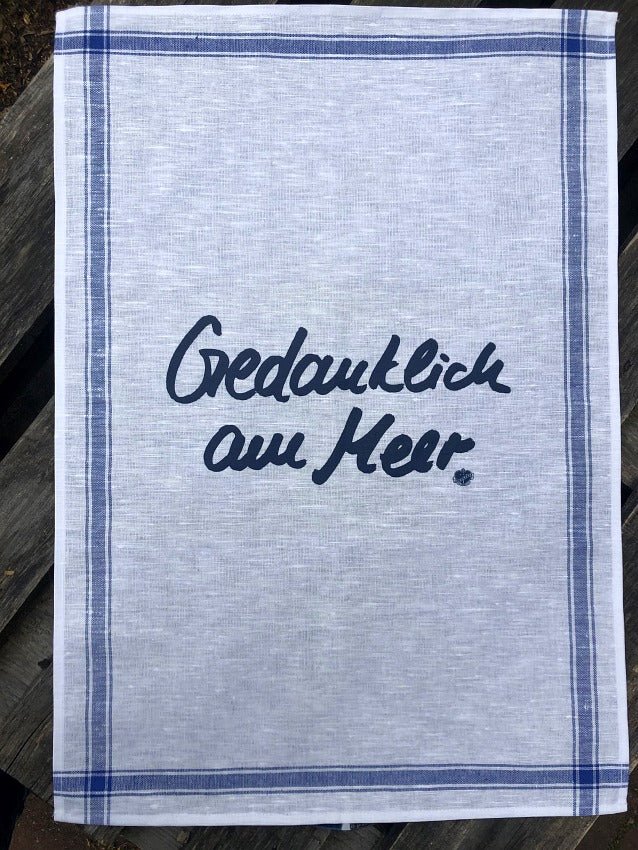 Geschirrtuch Gedanklich am Meer - Ankerherz Verlag