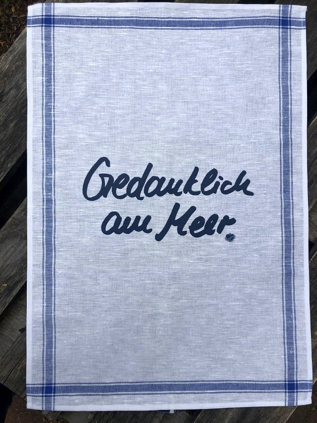 Geschirrtuch Gedanklich am Meer - Ankerherz Verlag