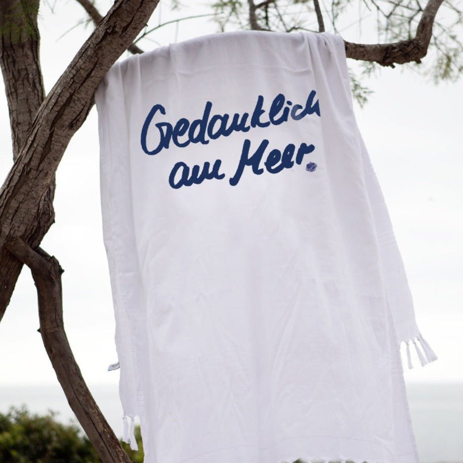 Hamam Badetuch Gedanklich am Meer - Ankerherz Verlag