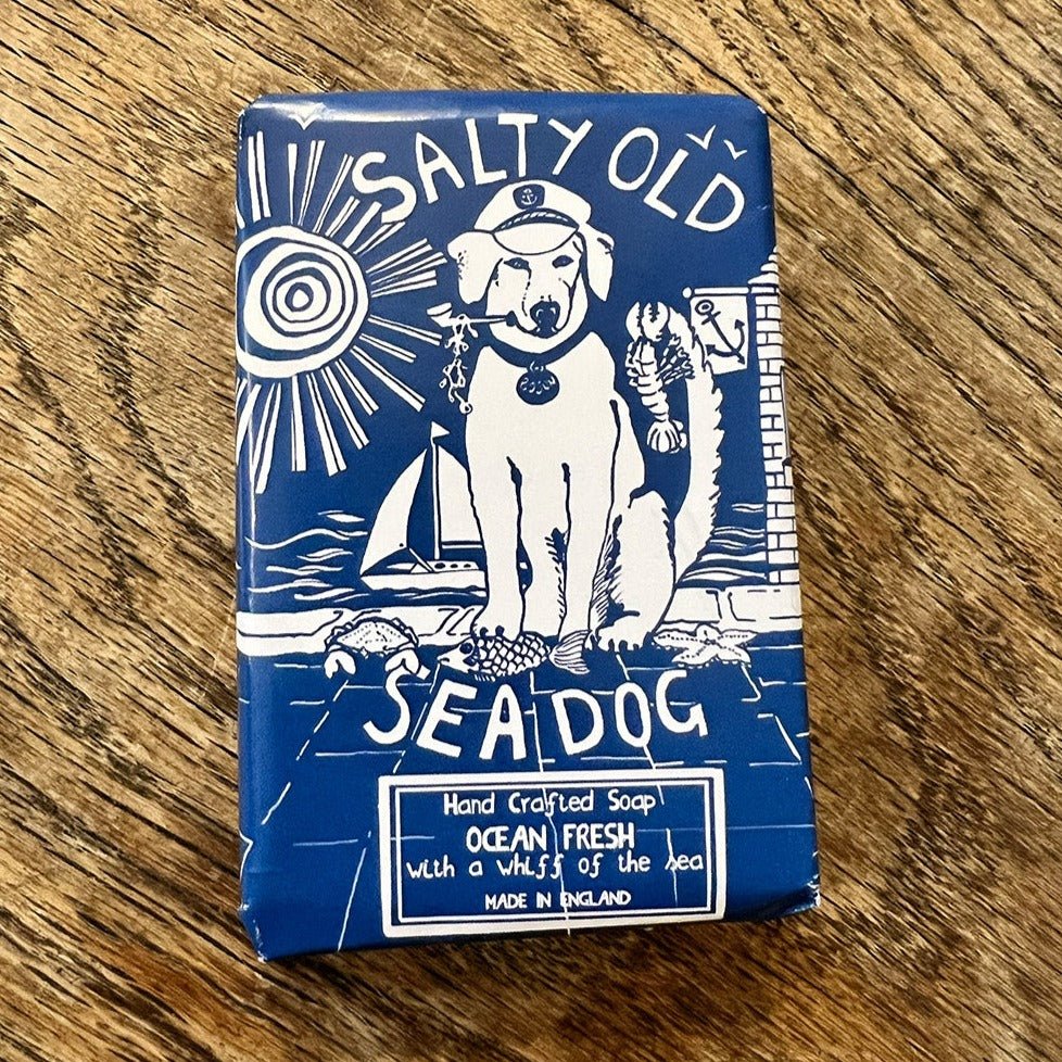 Handgefertigte Seife Salty Old Sea Dog - Ankerherz Verlag