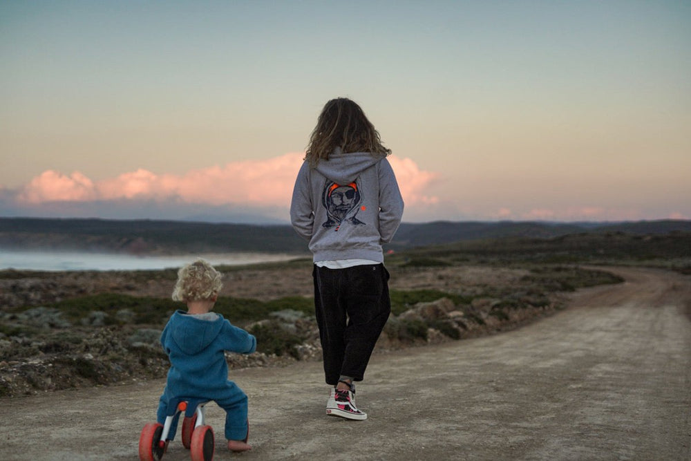 Kapuzenjacke Fischer orange - Ankerherz Verlag