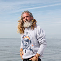 Kapuzenpullover Fischer orange - Ankerherz Verlag