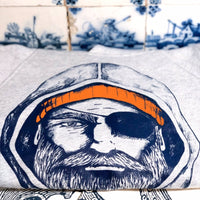 Kapuzenpullover Fischer orange - Ankerherz Verlag