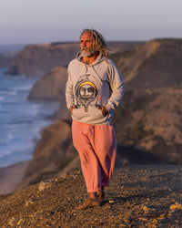 Kapuzenpullover Fischer orange - Ankerherz Verlag