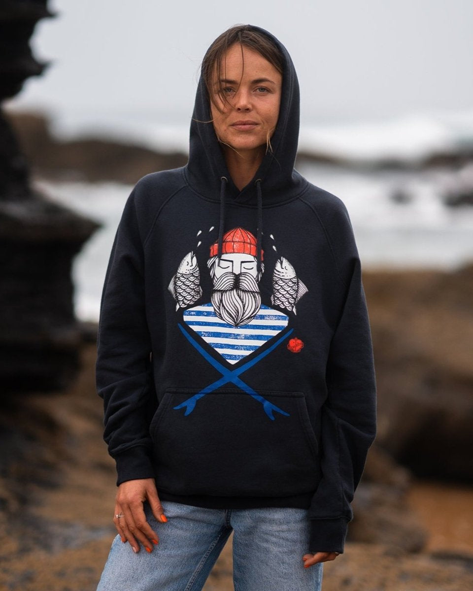 Kapuzenpullover Fisherman's Friends Navy - Ankerherz Verlag