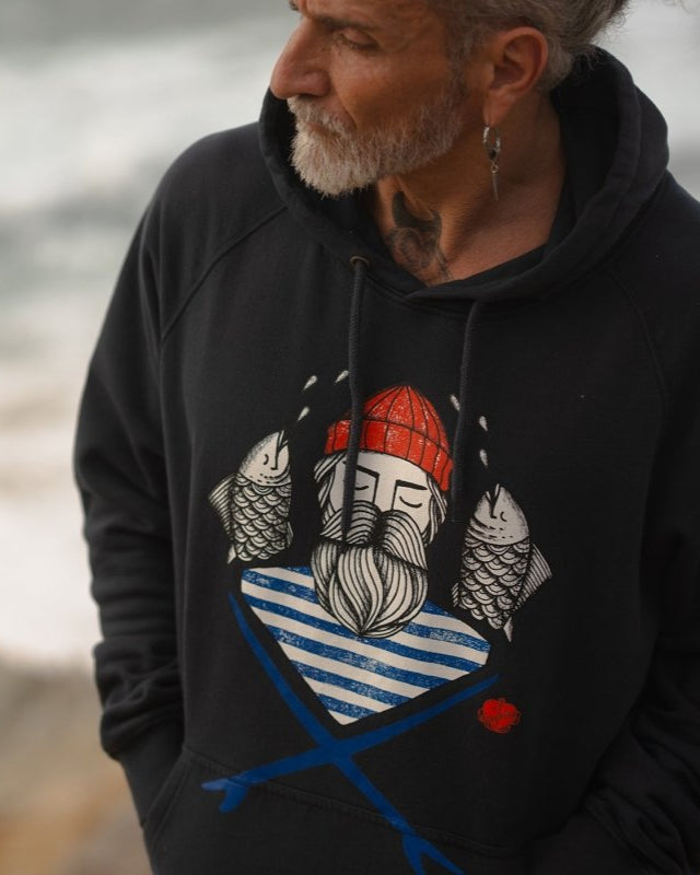 Kapuzenpullover Fisherman's Friends Navy - Ankerherz Verlag