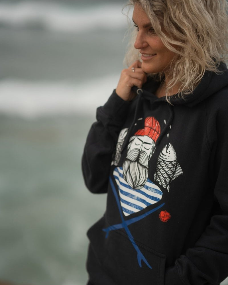 Kapuzenpullover Fisherman's Friends Navy - Ankerherz Verlag