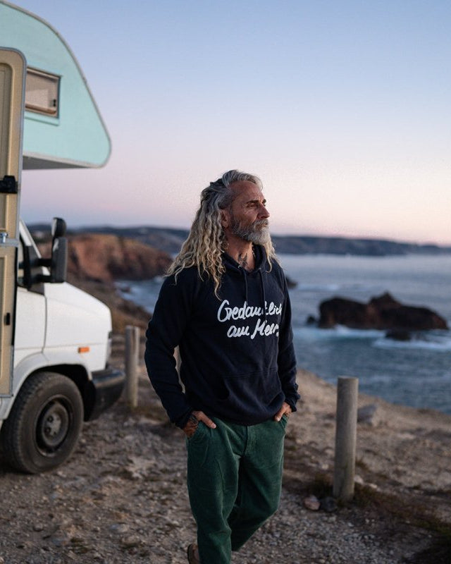 Kapuzenpullover Gedanklich am Meer - Ankerherz Verlag