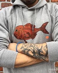 Kapuzenpullover Red Roughy - Ankerherz Verlag