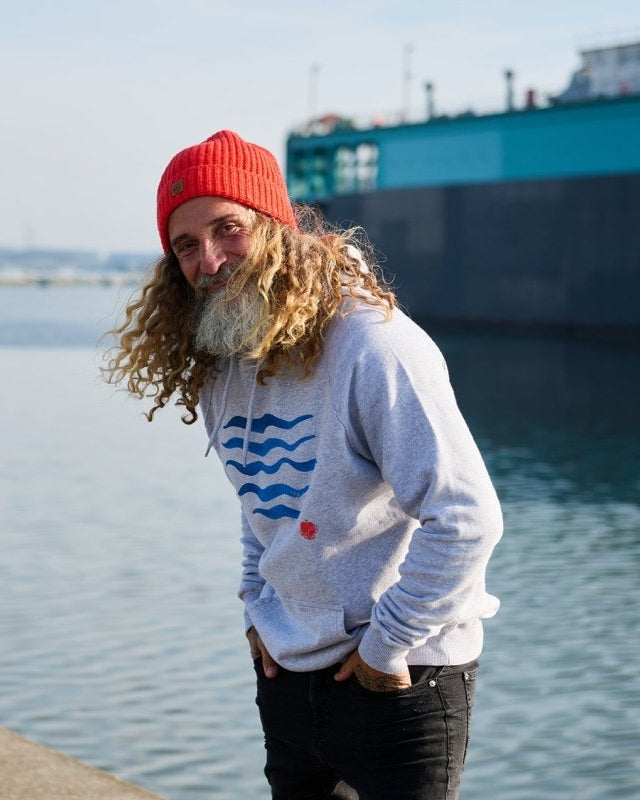 Kapuzenpullover Waves - Ankerherz Verlag