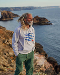 Kapuzenpullover Waves - Ankerherz Verlag