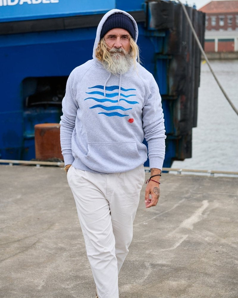 Kapuzenpullover Waves - Ankerherz Verlag