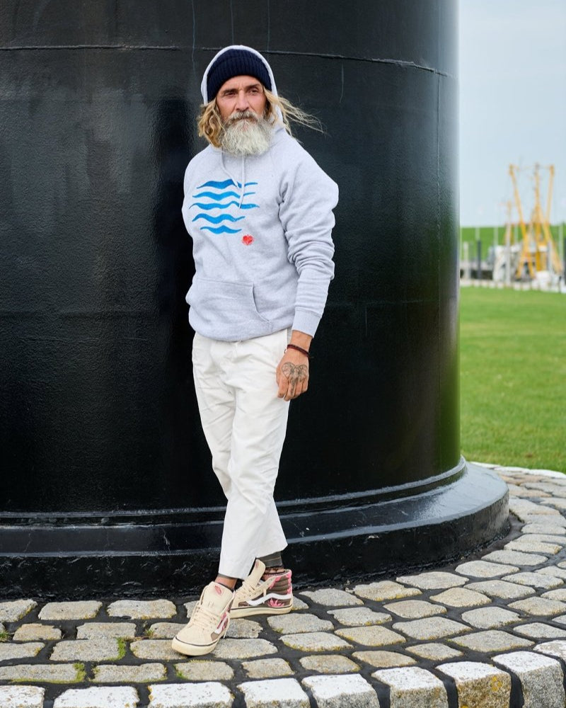 Kapuzenpullover Waves - Ankerherz Verlag