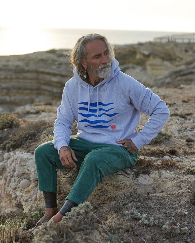 Kapuzenpullover Waves - Ankerherz Verlag
