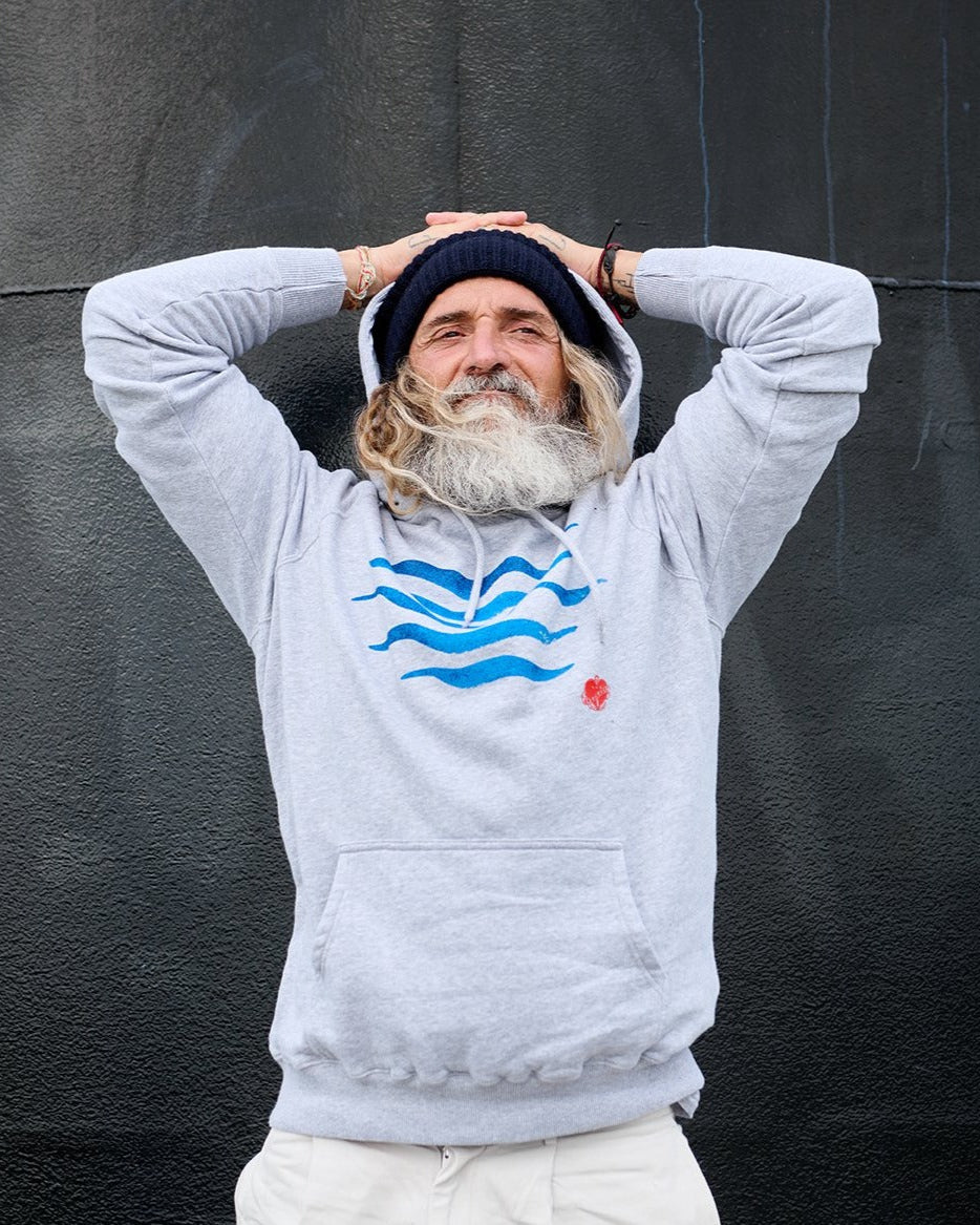 Kapuzenpullover Waves - Ankerherz Verlag