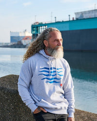 Kapuzenpullover Waves - Ankerherz Verlag