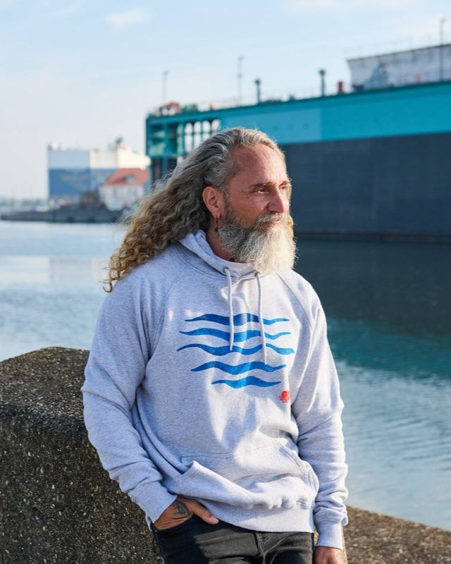 Kapuzenpullover Waves - Ankerherz Verlag