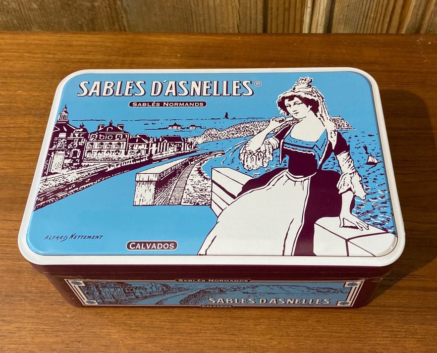 Kekse aus der Normandie in schöner Metallbox - Ankerherz Verlag