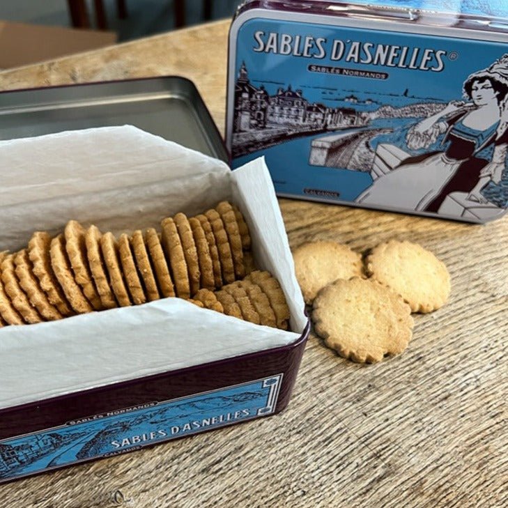 Kekse aus der Normandie in schöner Metallbox - Ankerherz Verlag