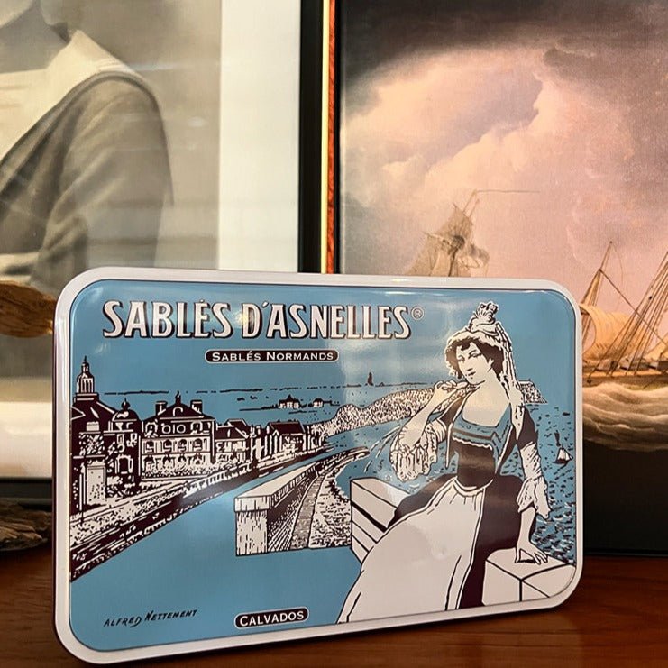 Kekse aus der Normandie in schöner Metallbox - Ankerherz Verlag