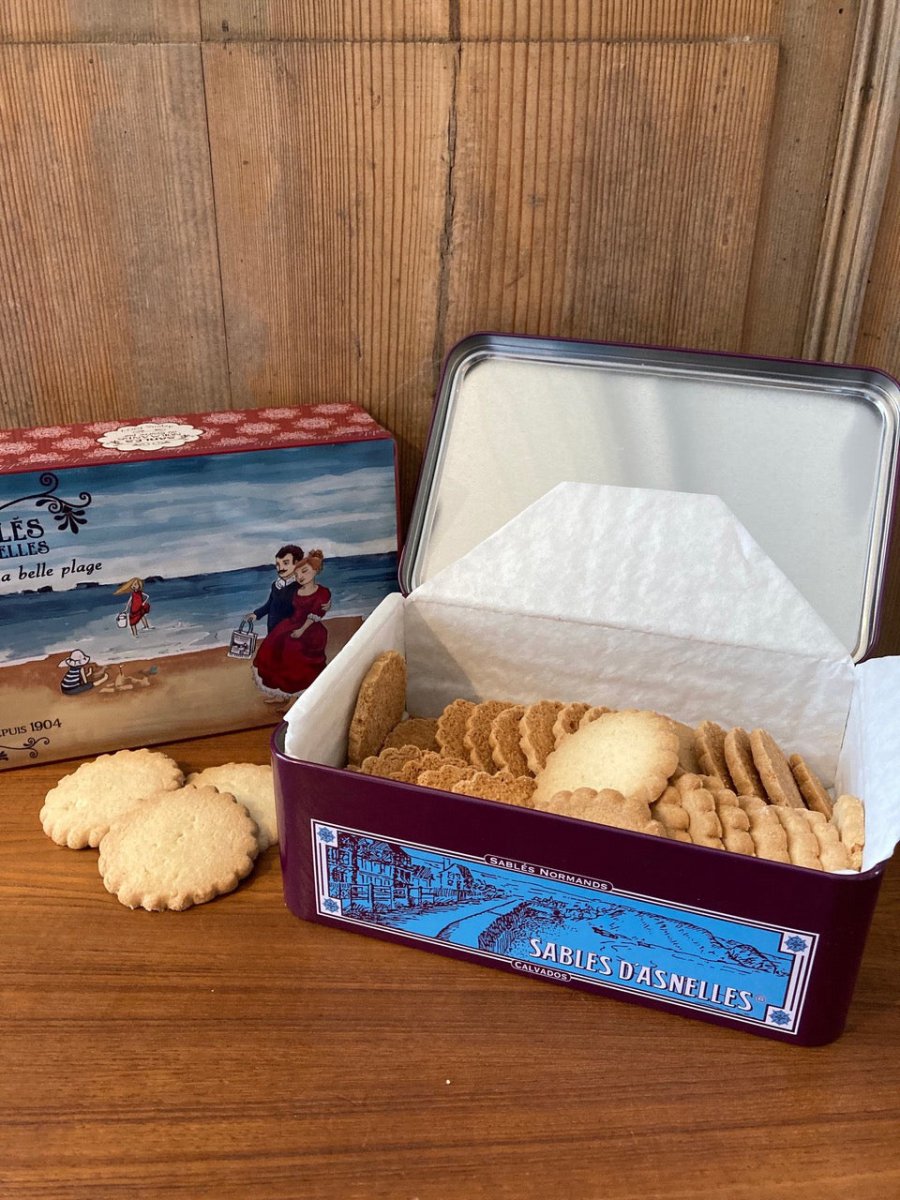 Kekse aus der Normandie in schöner Metallbox - Ankerherz Verlag