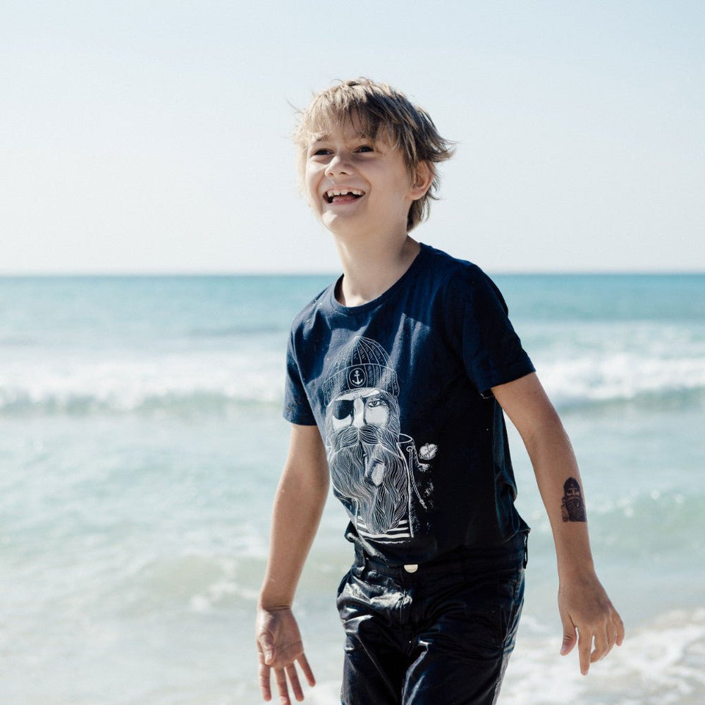 Kinder T - Shirt Blue Sailor - Ankerherz Verlag